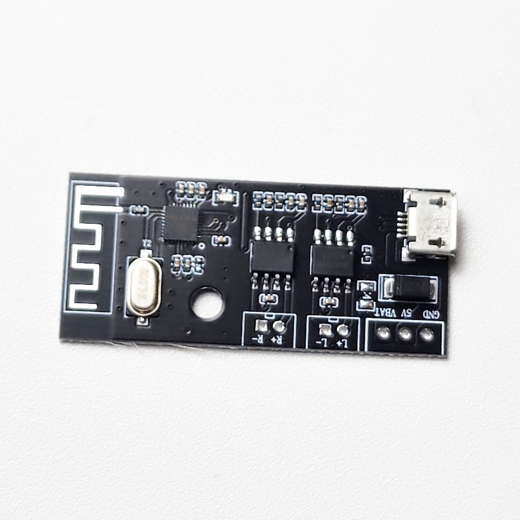 MODUL BLUETOOTH 4.2 MICRO USB MP3 AUDIO RECEIVER  3.7 - 5V AMPLIFIER 2X3W