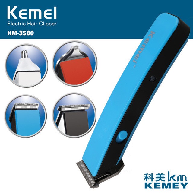 Kemei Multifunction Shaving Barber Hair Trimmer 4 in 1 - KM-3580