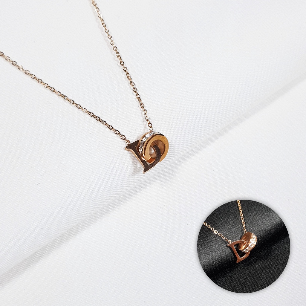 CICILIA - Kalung Titanium Wanita Adore