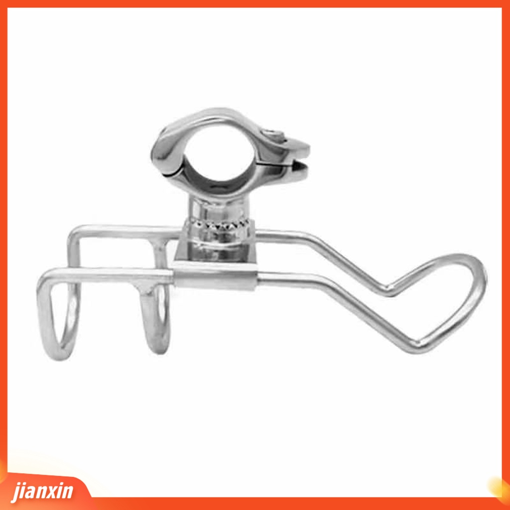 (In Stock) Pancing Holder Portable Anti Karat Dipoles Tinggi Dengan Kunci Pas Tahan Korosi Heavy Duty Stainless Steel Perahu Laut Memancing Pagar Pembatas Tiang Dukungan Alat Pancing
