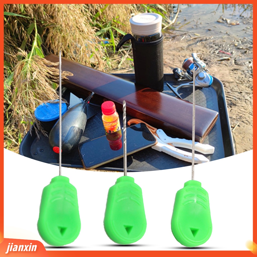 (In Stock) 1set Jarum Umpan Mini Anti Cacat Set ABS Pengerjaan Halus Baiting Needle Set Untuk Angling