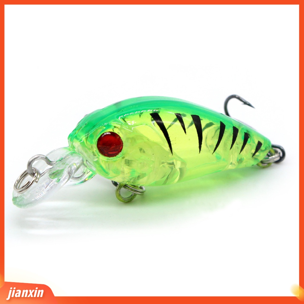 (In Stock) Umpan Pancing Shallow Deep Diving Swim Bait Wobble Hooks Untuk Bass Trout Salmon