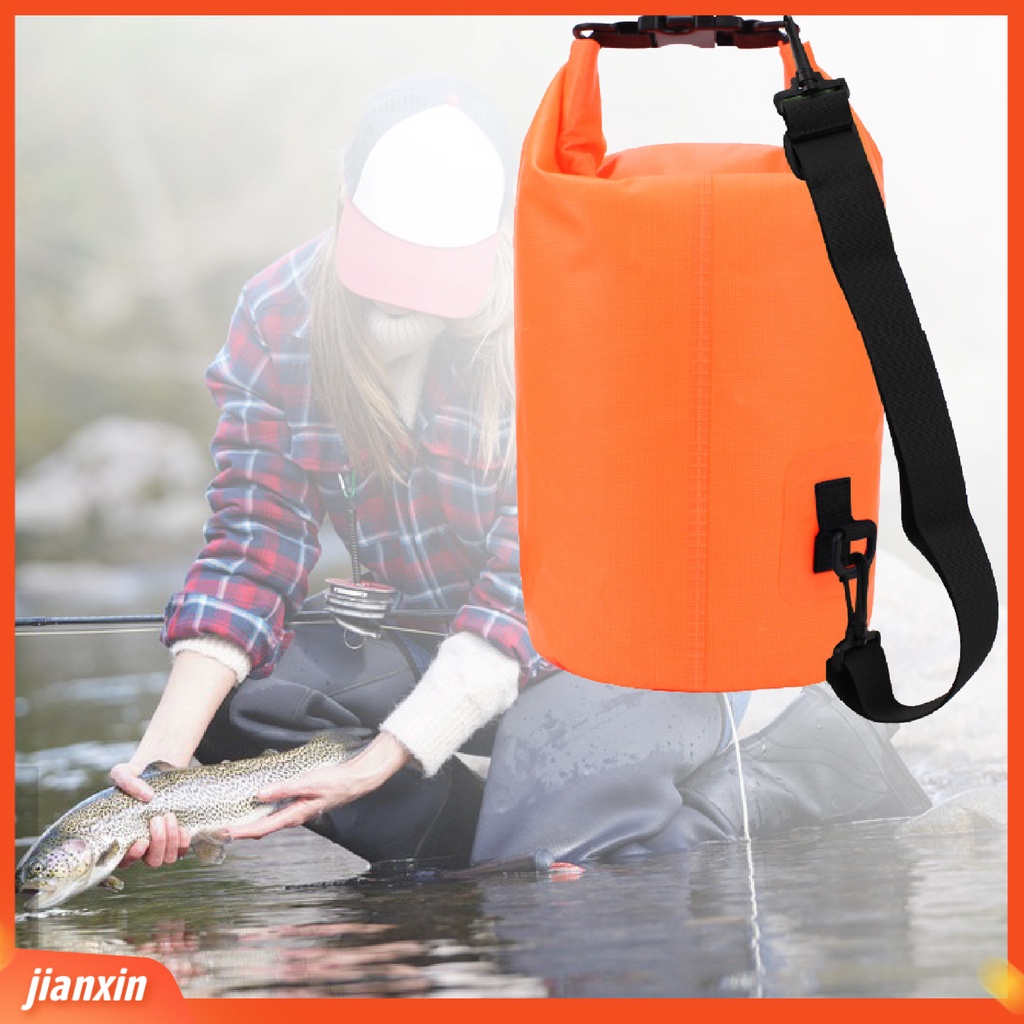 (In Stock) Ember Pancing Portabel 10 /20L Outdoor Kantong Penyimpanan Tas Ikan Bahu