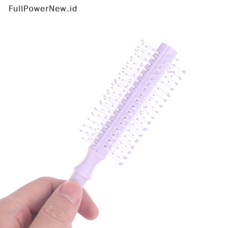 Power 1PC Roll Brush Sisir Rambut Bulat Wavy Curly Styling Care Curling Alat Salon ID