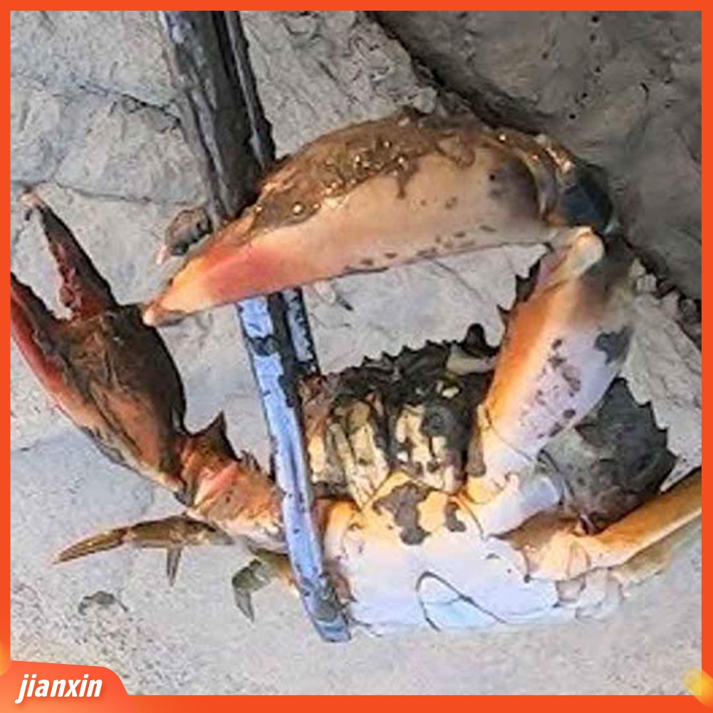 (In Stock) Diperkuat Multifungsi Anti-Slip Sampah Kepiting Klip Artefak Penjepit Alat Pancing