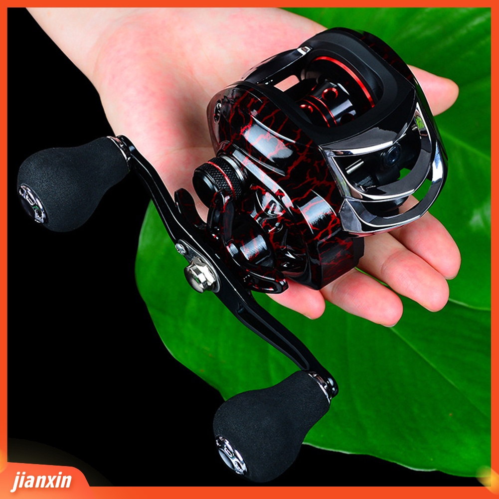 (In Stock) 18 +1 Bantalan Bola Tangan Kanan Kiri Metal Baitcasting Sea River Fishing Reel