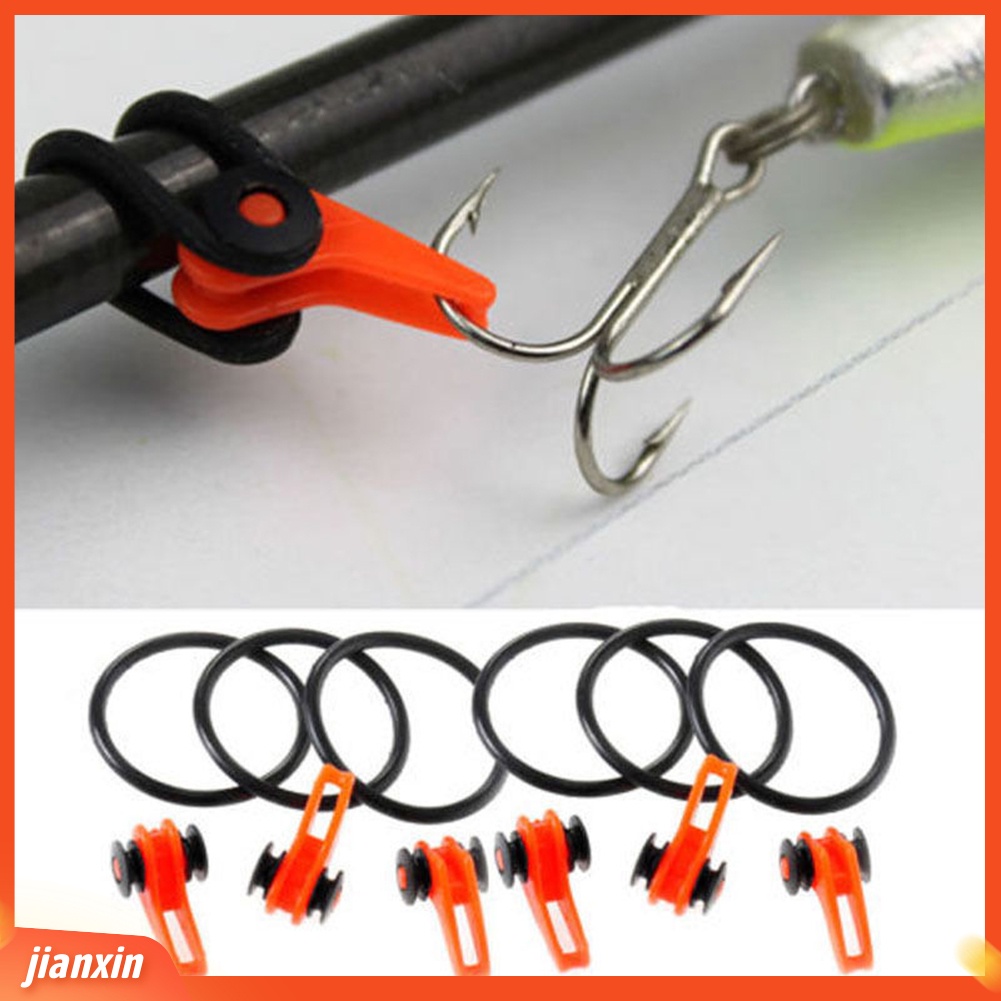 (In Stock) Secure Hook Keepers Holders Lures Jig Hooks Aman Menjaga Gaya Joran Pancing
