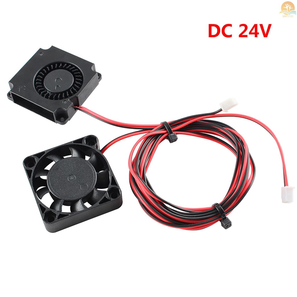 In Stock 3D Printer Parts4010Kipas Pendingin DC 24V Extruder Hot End Fan Dan Kipas Turbo DC 24V Kompatibel Dengan Ender 3ender 3pro Ender 3X