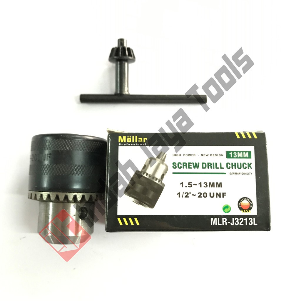 UNTUK Kepala Bor 13 mm MOLLAR 1/2 Inch - 13mm Chuck Key