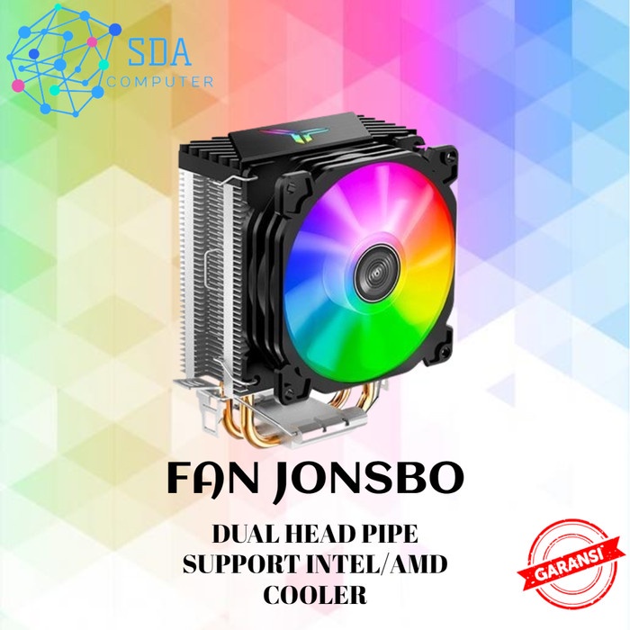 FAN PROSESSOR TOWER JONSBO CR-1200 INTEL/AMD - STANDART INTEL