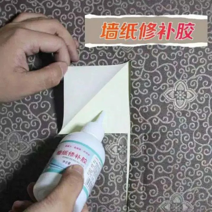 FT - LEM PEREKAT WALLPAPER DINDING STIKER DINDING DAPUR SERBAGUNA