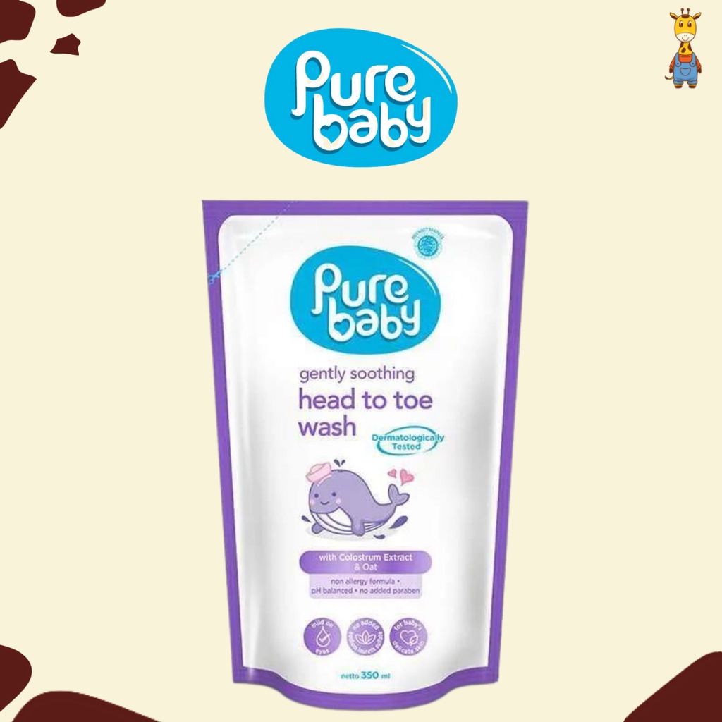 Pure Baby Shooting Head To Toe Wash Refiil 350ml