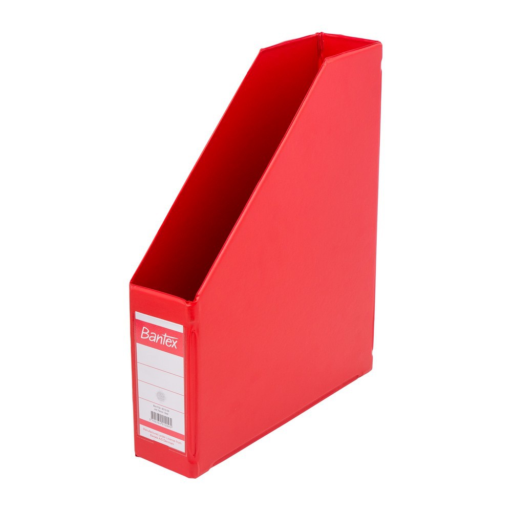 

[Artomas] Bantex Magazine File (Box File) A4 7cm Red #4010 09