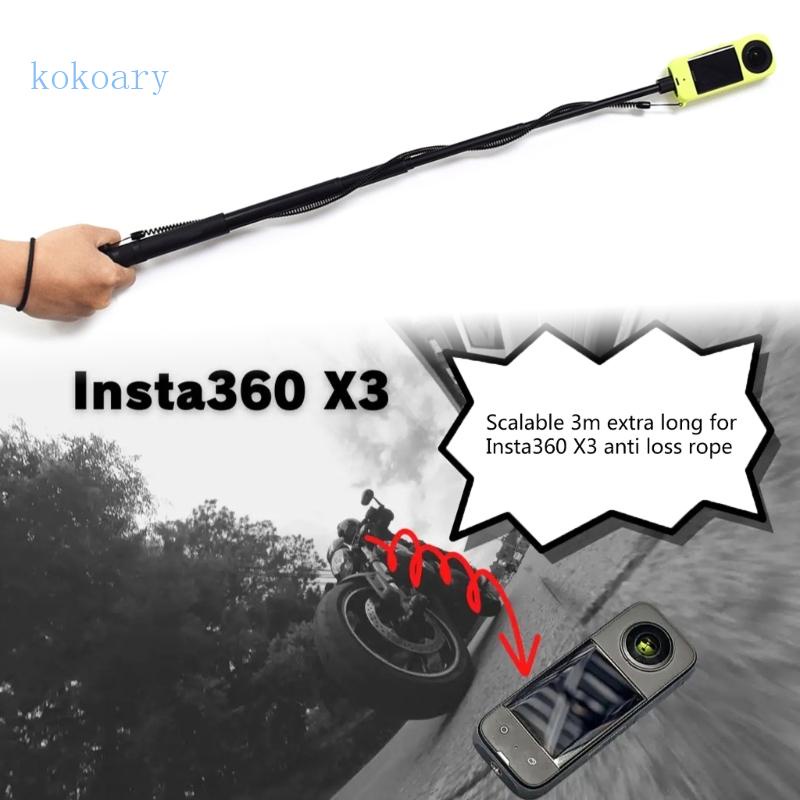 Kok Tali Tangan Leher Tali Gesper Lanyard Anti slip Untuk Aksesoris Insta360X3