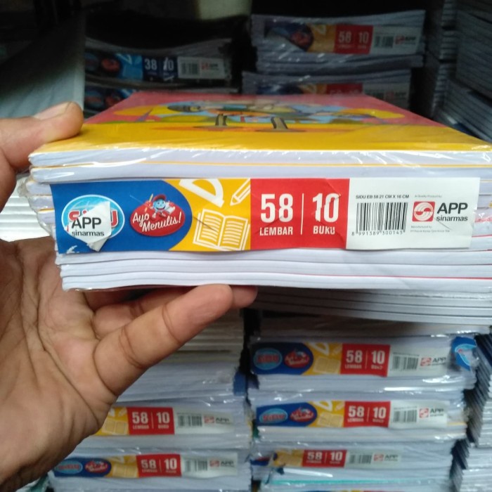 

✨BISA COD✨ -buku tulis sidu isi 58 lembar