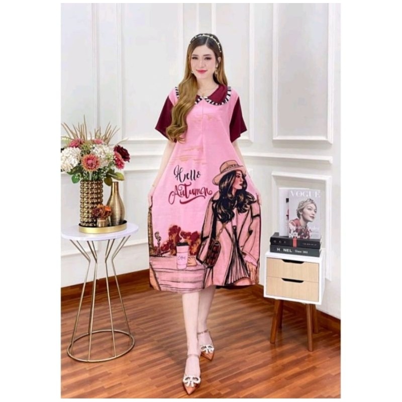 Sofia Dress //Daster Sofia//Daster terbaru//Dress Viral // Daster Terlaris // Daster Viral //Daster 