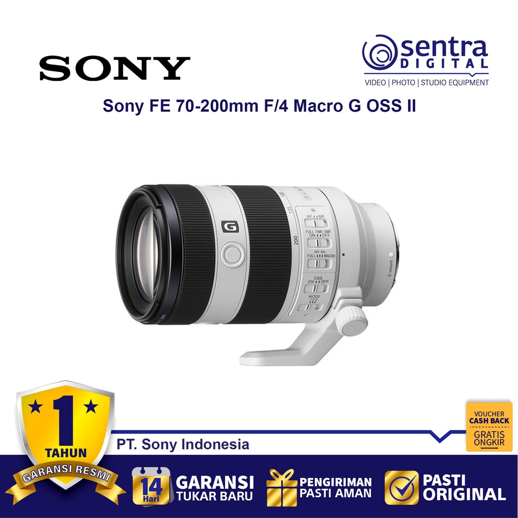 Sony FE 70-200mm f/4 Macro G OSS II Lens ( SEL70200G2 )