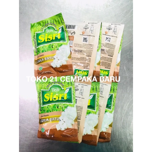 

Teh Sisri Rasa GULA BATU 1 renceng isi 10 SACHET | Tea Teh Sisri Murah Promo