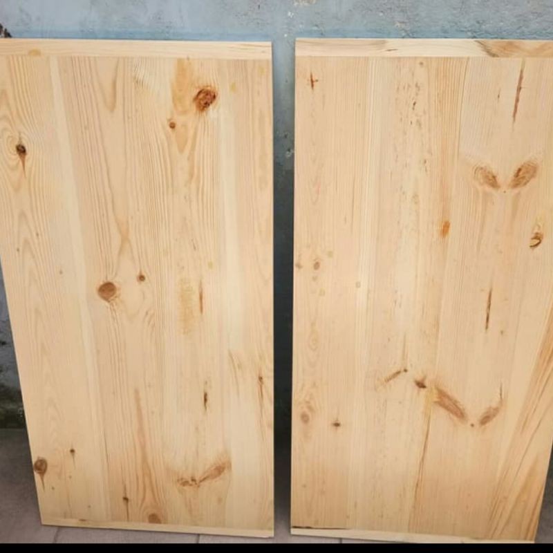 PAPAN AMBALAN JATI BELANDA 120X40X2CM FULL VERNIS