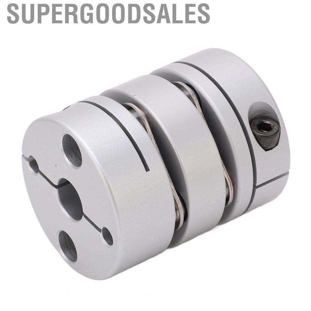 Supergoodsales Shaft Coupler Aluminum Alloy Hub  Double Coupling for Encoder