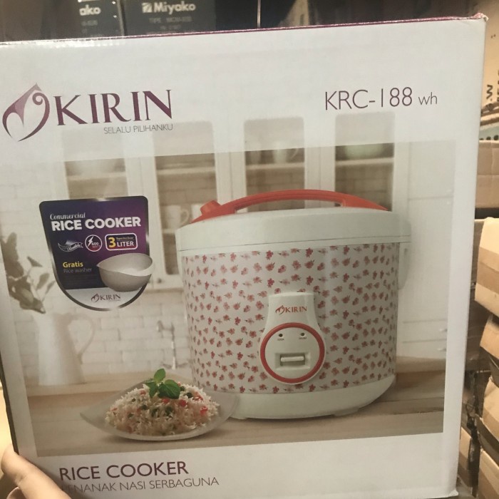 Magiccom kirin 3L krc188 penanak nasi magic com penghangat