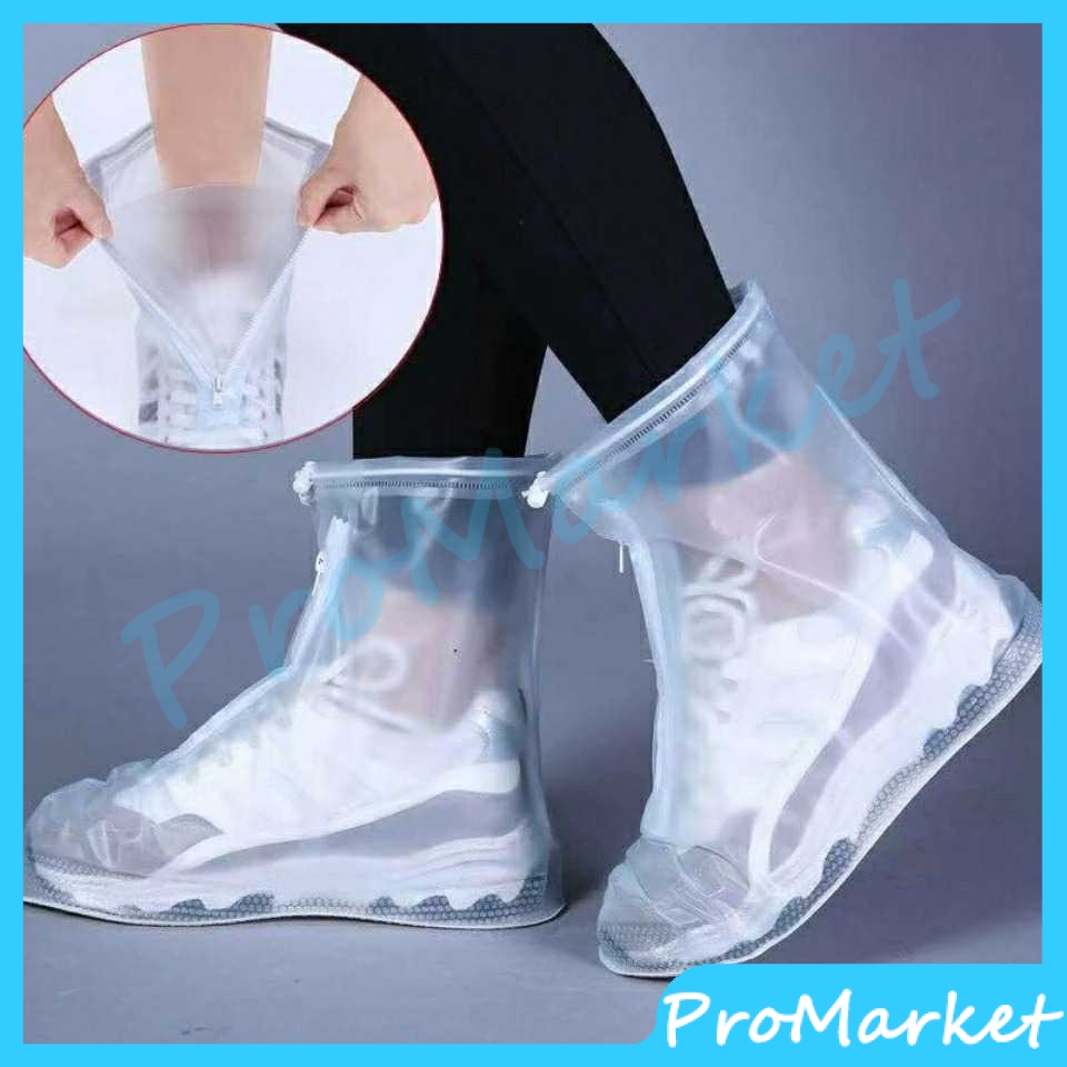 PRO Pelindung Sepatu Anti Air Unisex Tahan Air Dari Hujan Cover Sepatu Pelindung Sepatu dari Hujan