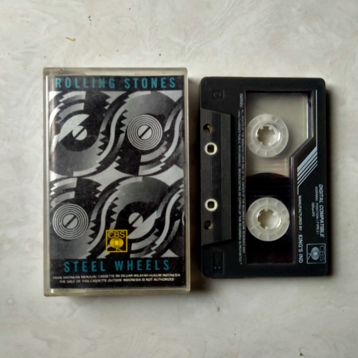 KASET ROLLING STONES STEEL WHEELS