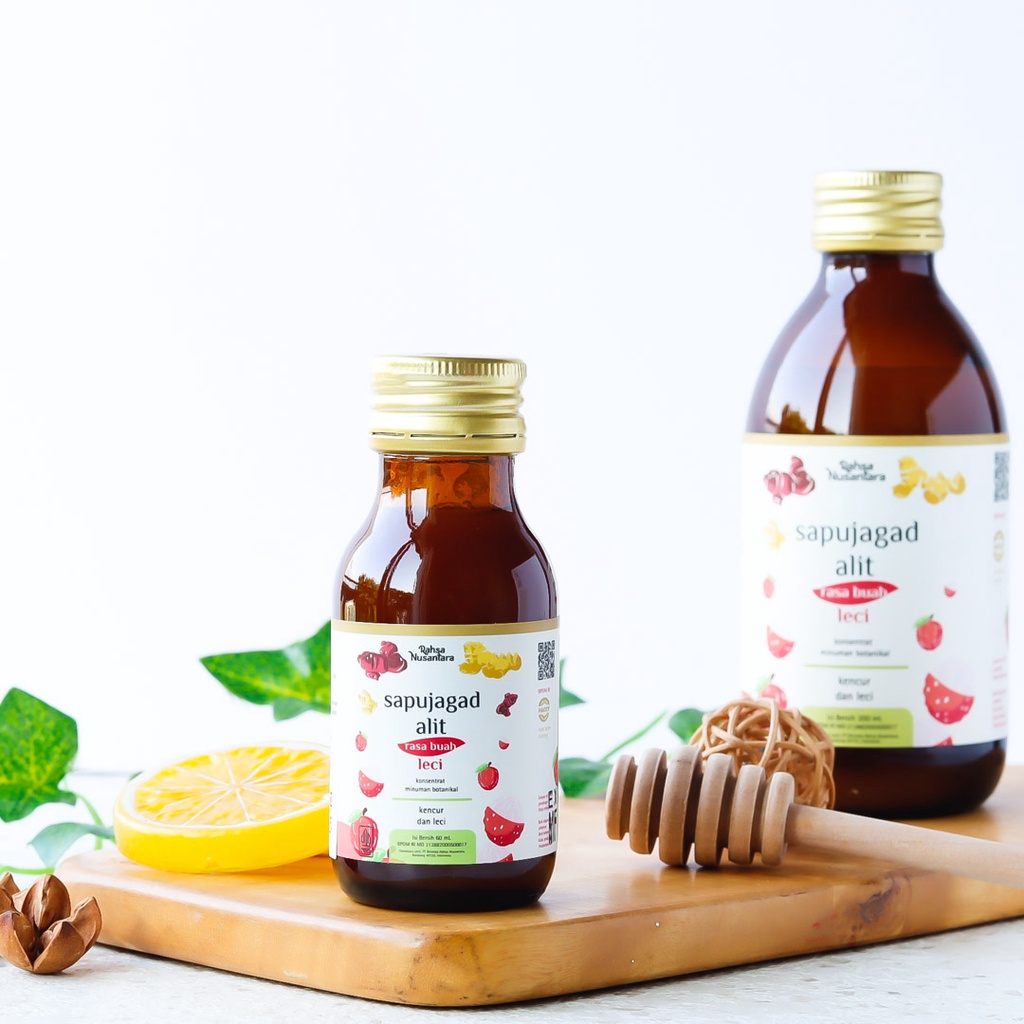 

60ML MINI Sapujagad Alit LECI Minuman Jamu Anak Kencur RAHSA NUSANTARA