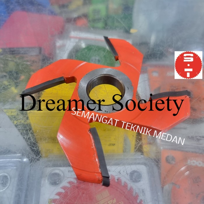 Berkualitas 3166 MATA PISAU PROFIL ROUTER SPINDLE PANEL PINTU KAYU 6" 6 " BAWAH SXQ437