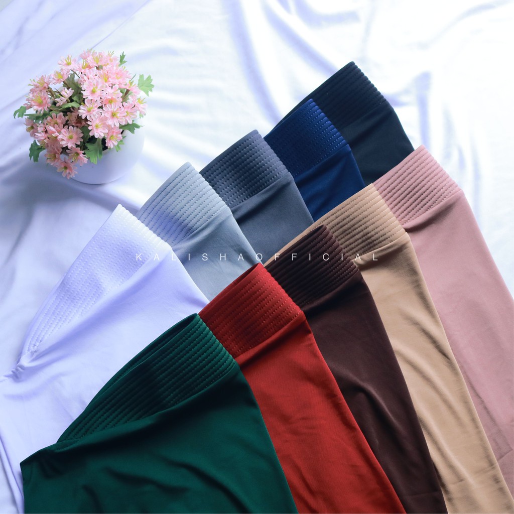 OFFICIAL Kalisha - Adiba Hijab Sport Pendek Bergo Hamidah Kerudung Sporty Jersey Premium Hijab