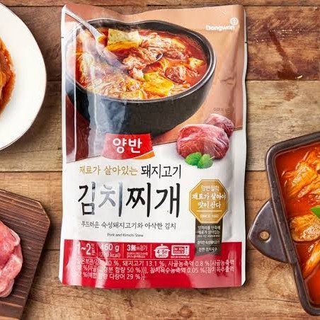 

Dongwon Kimchi Jjigae With Pork Sup Kimchi Dengan Daging Babi 460gr