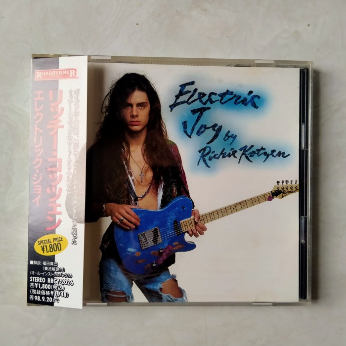 CD RICHIE KOTZEN ELECTRIC JOY JAPAN OBI