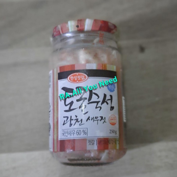 

Saeujeot (Fermented Shrimp)/Udang Fermentasi 250 gram