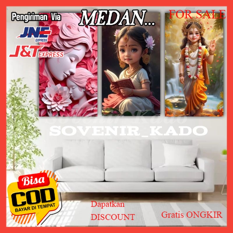 HIASAN DINDING GAMBAR ANAK CANTIK