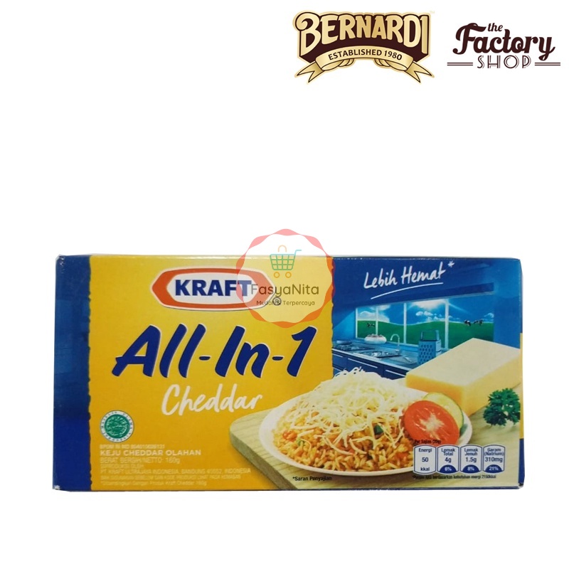 

Kraft All In One 165g
