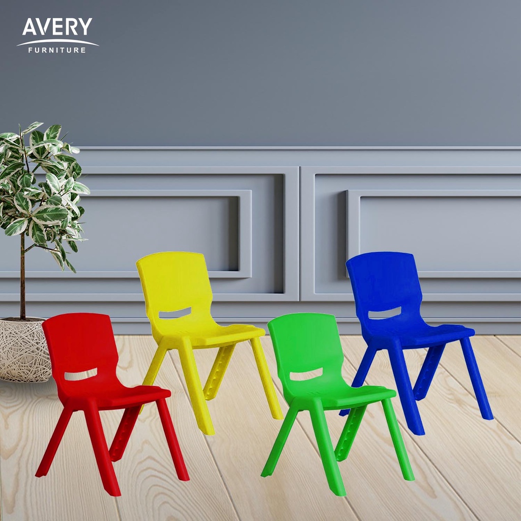 Avery - Kursi Plastik Vivo / Kursi Anak Paud TK Plastik / Bangku Anak Plastik