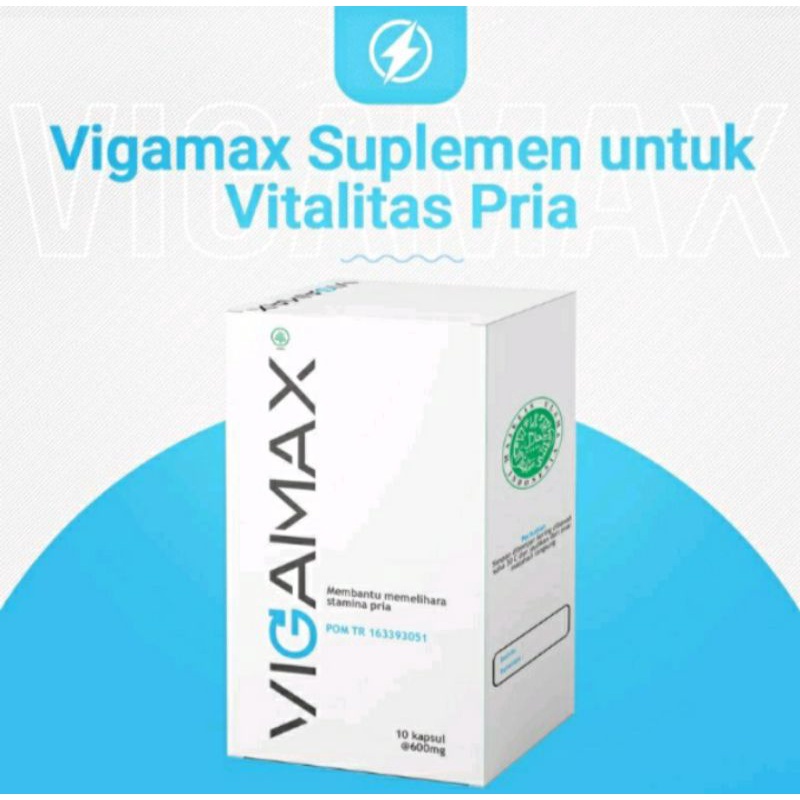 100% ORIGINAL Vigamax Asli Original Suplemen Penambah Stamina Pria BPOM