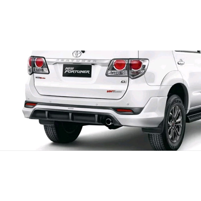 aksesoris eksterior mobil bodykit Fortuner TRD 2014 belakang saja GRADE-A