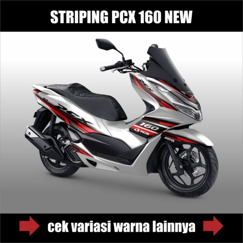 STRIPING HONDA PCX 160 NEW 2023 GRAFIS / STIKER MOTOR PCX 160 BARU