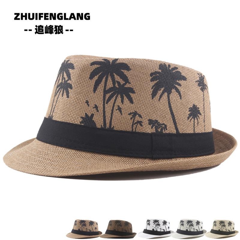 Topi Jazz / Topi Cowok / Topi Pantai / Topi Pria / Topi Fedora import Keren Model Casual  Elegant St