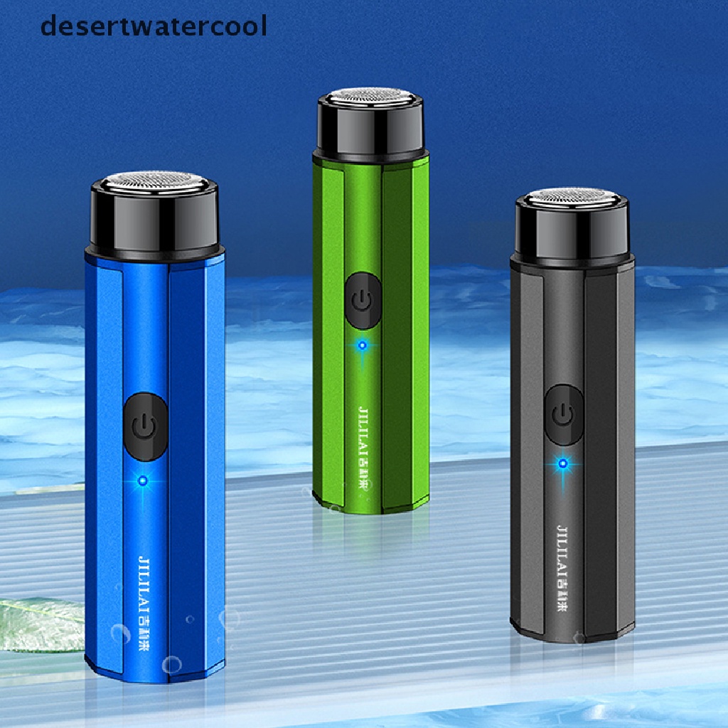 Deid 2022alat Cukur Elektrik Mini Pria Portable Electric Razor Beard USB Shaver Martijn