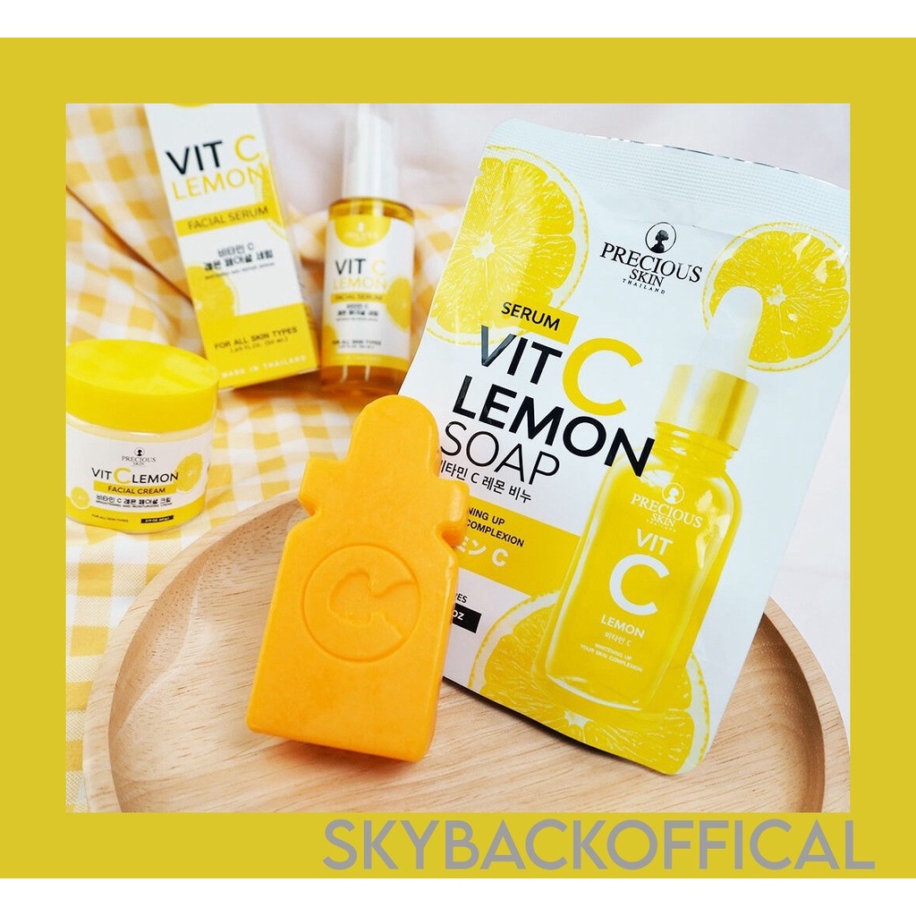 PRECIOUS SKIN Lemon Vitamin C Soap