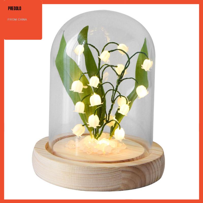 [Predolo] Lily of The Valley Flowers Lampu Malam Bahan DIY Dekorasi Kamar Tidur