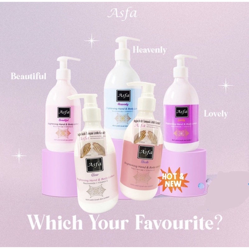 ★ BB ★ ASFA Brightening Body Lotion 300ml - 130ml - Lotion