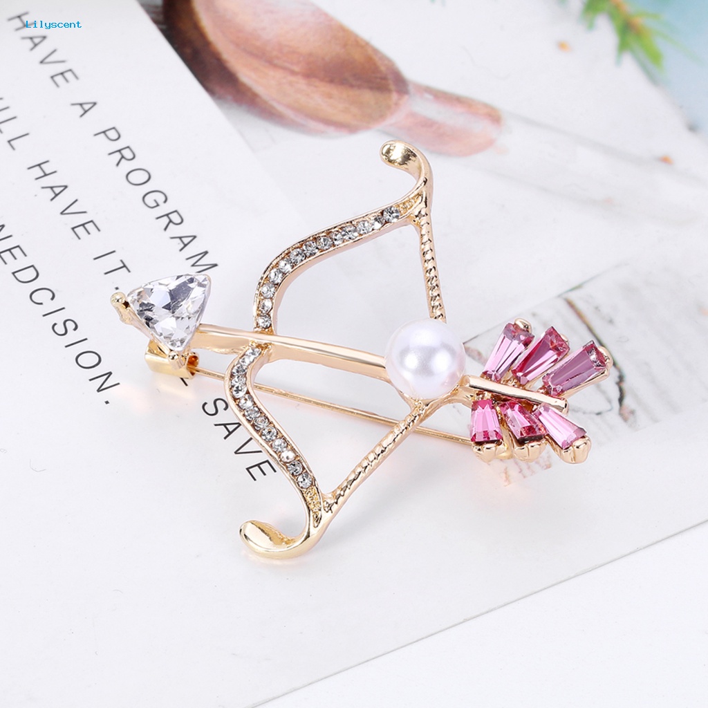 Bros Korsase Universal Lilyscent Untuk Busana Butik Garment Brooch Lovely