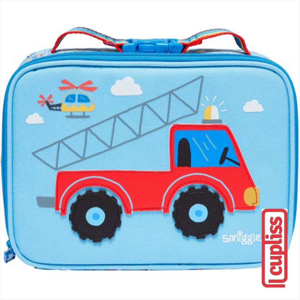 SMIGGLE Lunch Box 445959 La La Teeny Tiny Square Blue Lunchbox