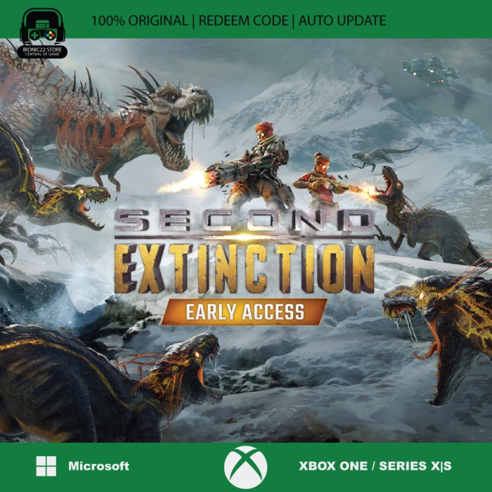 Second Extinction Xbox One Series X|S Original Redeem Code Game