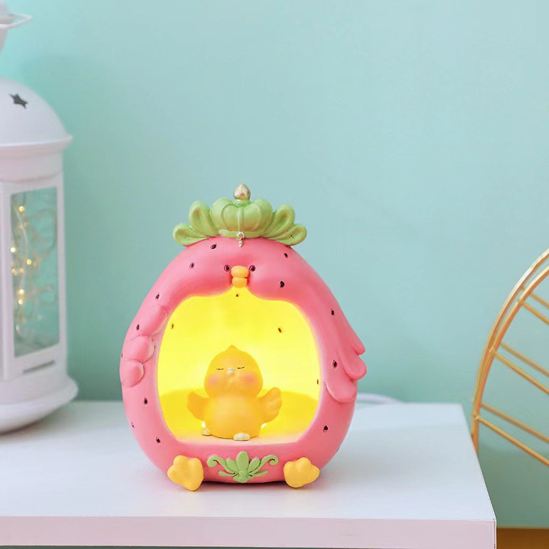 Lampu Rumah  USB Cartoon KARAKTER Bebek / Rabbit /Babi hias meja kamar anak lampu tidur souvenir ultah