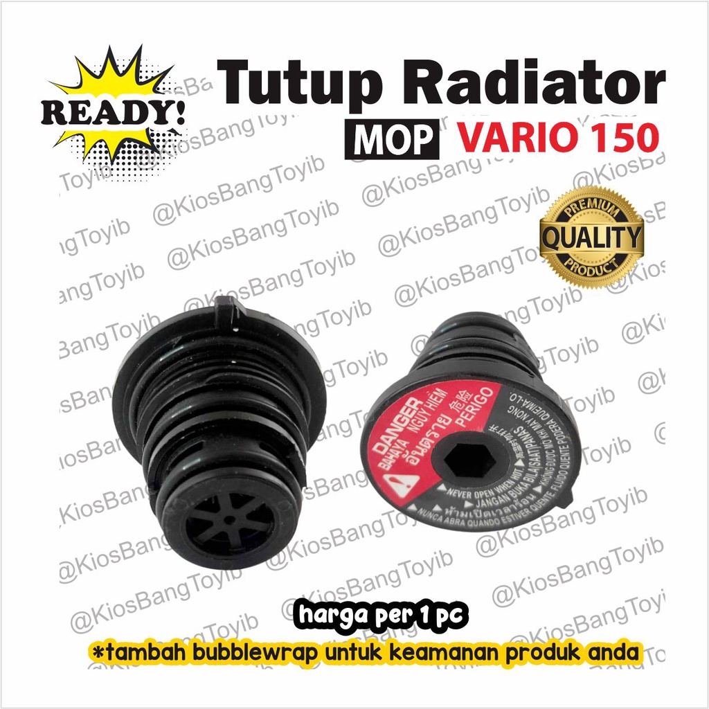 Tutup Cover Radiator Honda Vario 150 125 Cap Comp Radiator (MOP)