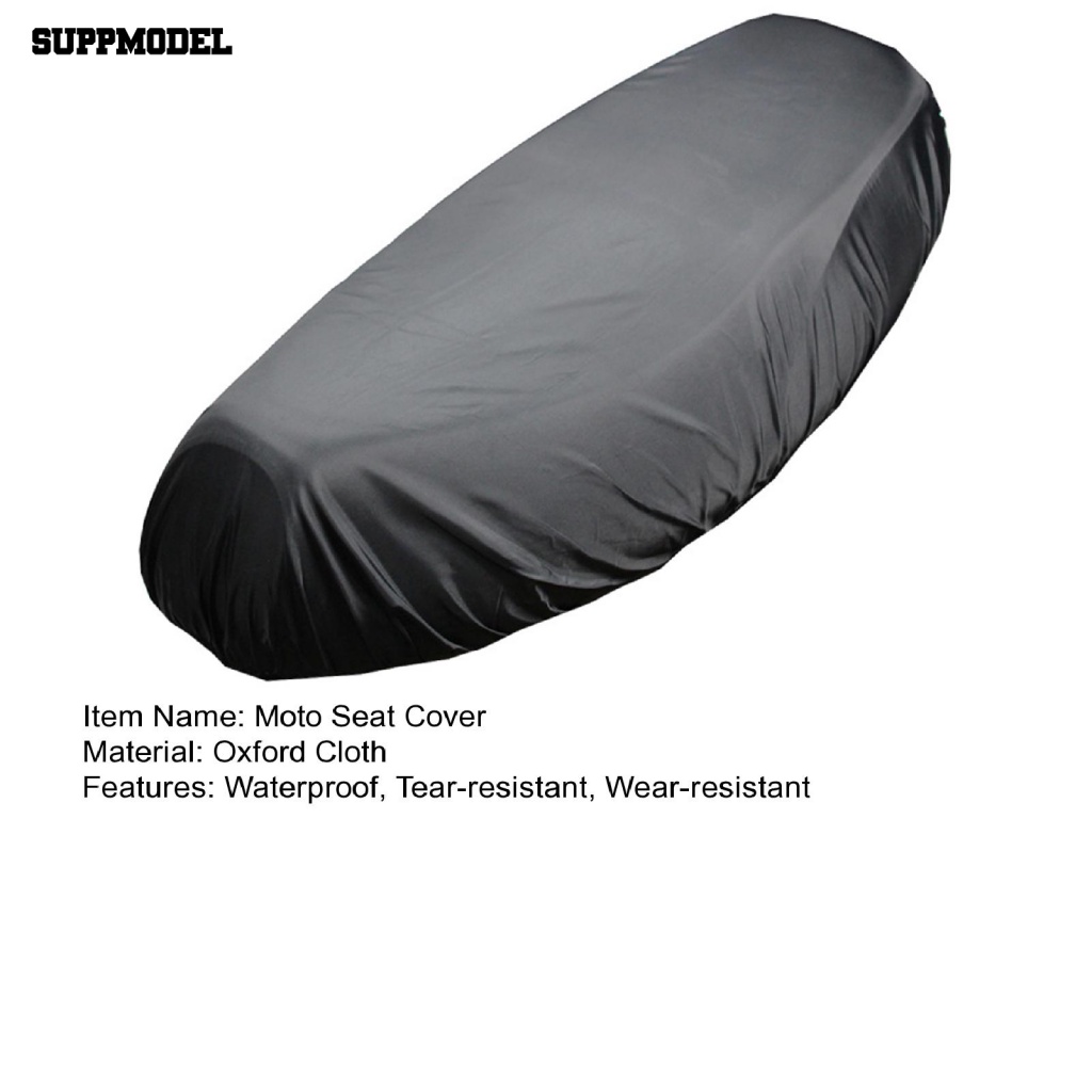 Suppmodel Universal Motor Rain Seat Cover Riding Aksesoris Pelindung Motor Cushion Seat Cover Anti Sobek